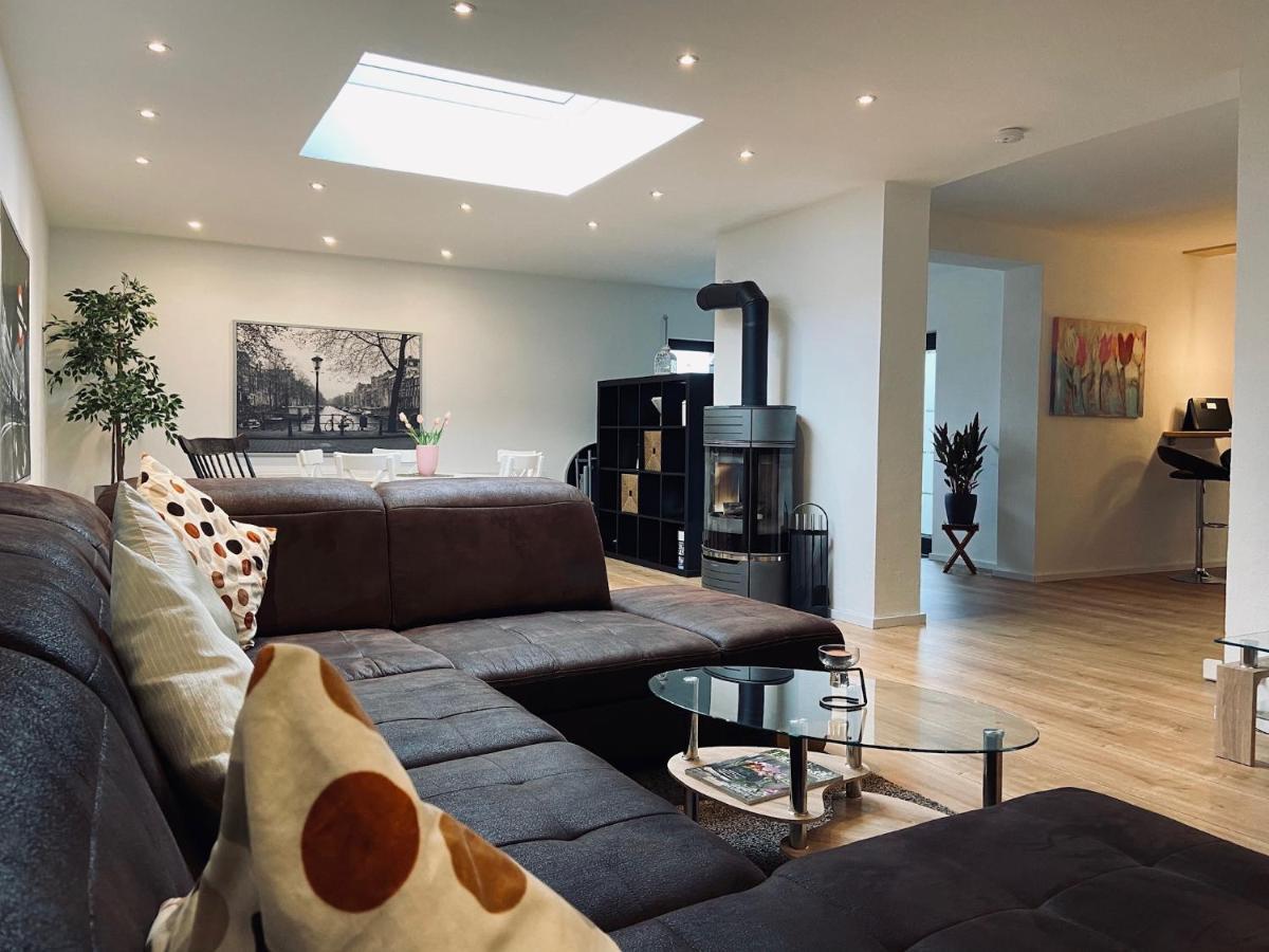 Ferienwohnung Tulpenweg Mit Kaminofen 하이거 외부 사진